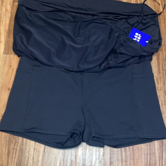 JoyLab women’s xxl 2x Skirt skirt black cinch  Design stretch quick dry NWT - Picture 5 of 9